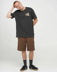 THE MAD HUEYS - Shoey Bar SS Tee - Vintage Black