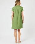 GORDON SMITH - Bravo Linen Dress - Basil