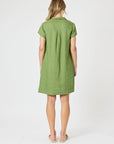 GORDON SMITH - Bravo Linen Dress - Basil