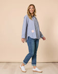 THREADZ - Liberty Stripe Shirt - Blue/White