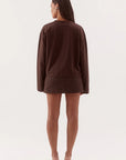 SOVERE - Izel Longsleeve - Espresso