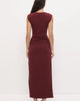 MON RENN - Hadley Dress - Sangria