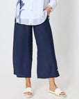 CLARITY - Essential Button Pant - Navy