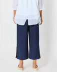 CLARITY - Essential Button Pant - Navy