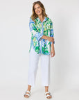 THREADZ - Limoncello Print Shirt - Apple Multi