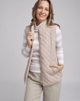 GOONDIWINDI COTTON- Original Quilted Vest Latte
