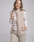 GOONDIWINDI COTTON- Original Quilted Vest Latte