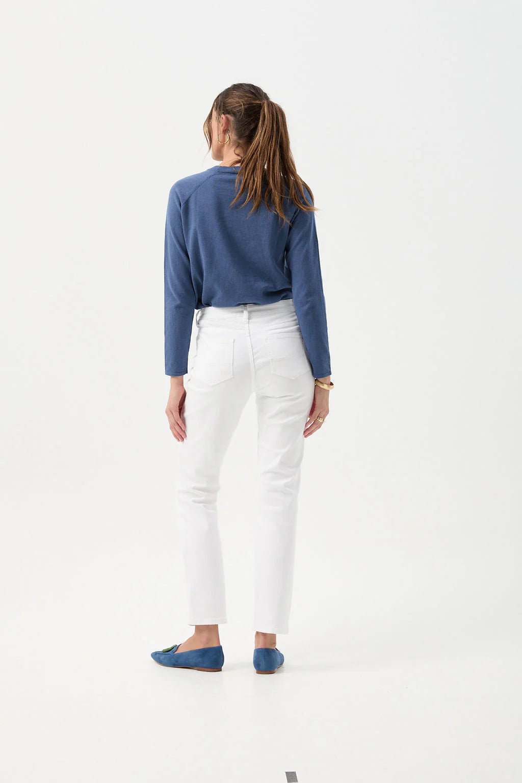 GOONDIWINDI COTTON- 5 Pocket Jean WHITE