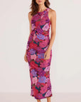 MINK PINK- LEXIE MESH MIDI DRESS