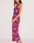 MINK PINK- LEXIE MESH MIDI DRESS