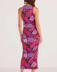 MINK PINK- LEXIE MESH MIDI DRESS