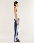 STAPLE THE LABEL - Stripe Relaxed Wide-Leg Low Rise Pants