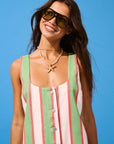 CARTEL & WILLOW - Abi Mini Dress- Carnival Stripe