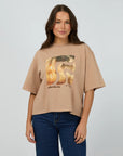SILENT THEORY- Sunset Tee. Taupe