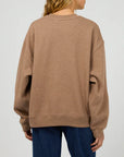 SILENT THEORY - Logo Crew.   Brown