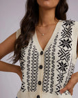 ALL ABOUT EVE - Fleetwood Knit Vest – Vintage White