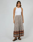 ALL ABOUT EVE-  Honey Floral Print Maxi Skirt