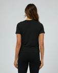 ALL ABOUT EVE - Luxe Active Tee. Black