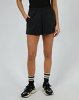 ALL ABOUT EVE - Luxe Active Track Short.  Black