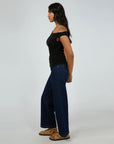 ALL ABOUT EVE - Kylie Off Shoulder Top.  Black
