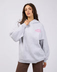 ALL ABOUT EVE - Better Days Hoodie Snow Marble