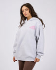 ALL ABOUT EVE - Better Days Hoodie Snow Marble