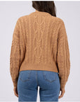 ALL ABOUT EVE- Margaux Cable Knit - TAN       6457285
