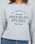 AAE BROOKLYN REGULAR CREW GREY MARLE