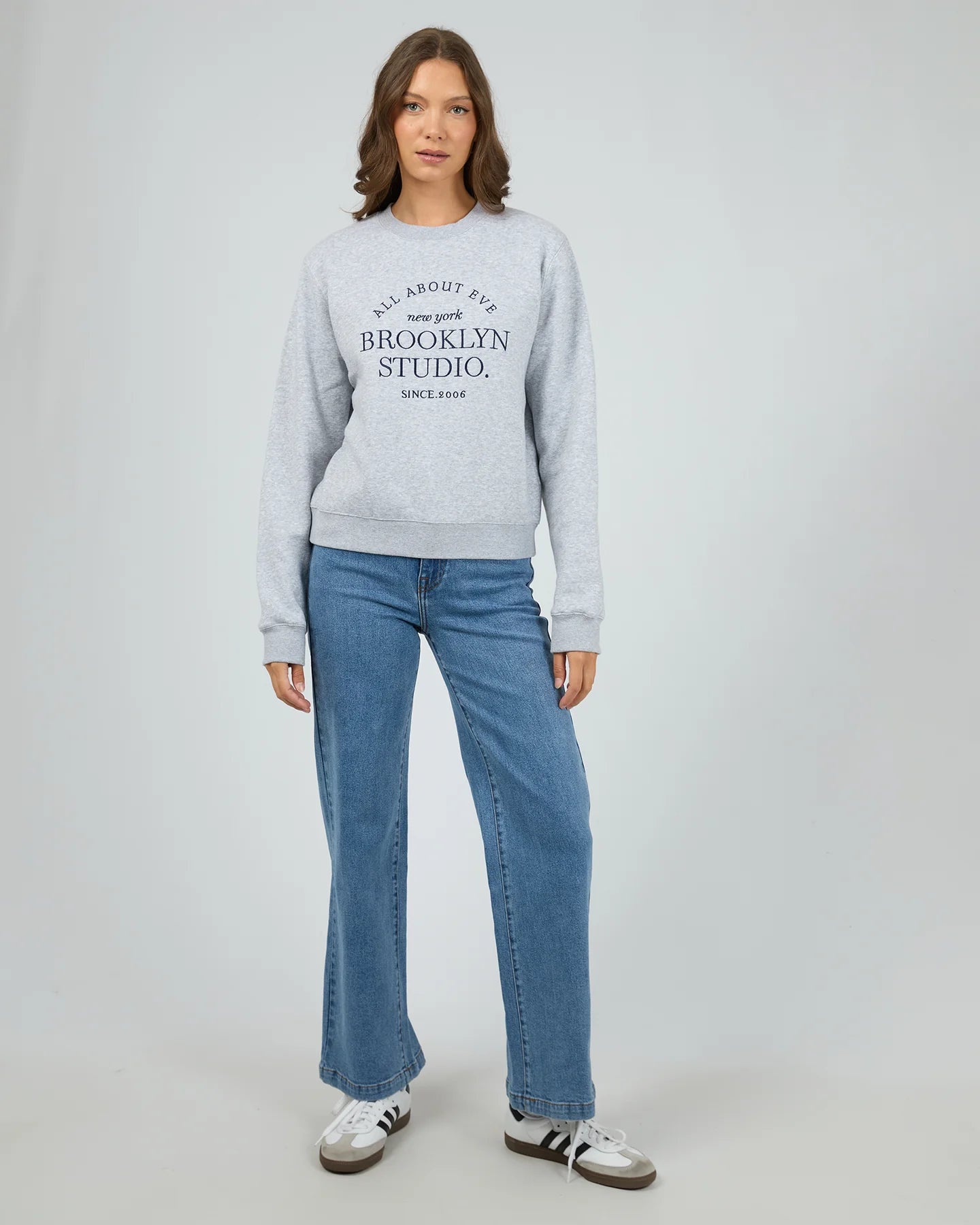 AAE BROOKLYN REGULAR CREW GREY MARLE