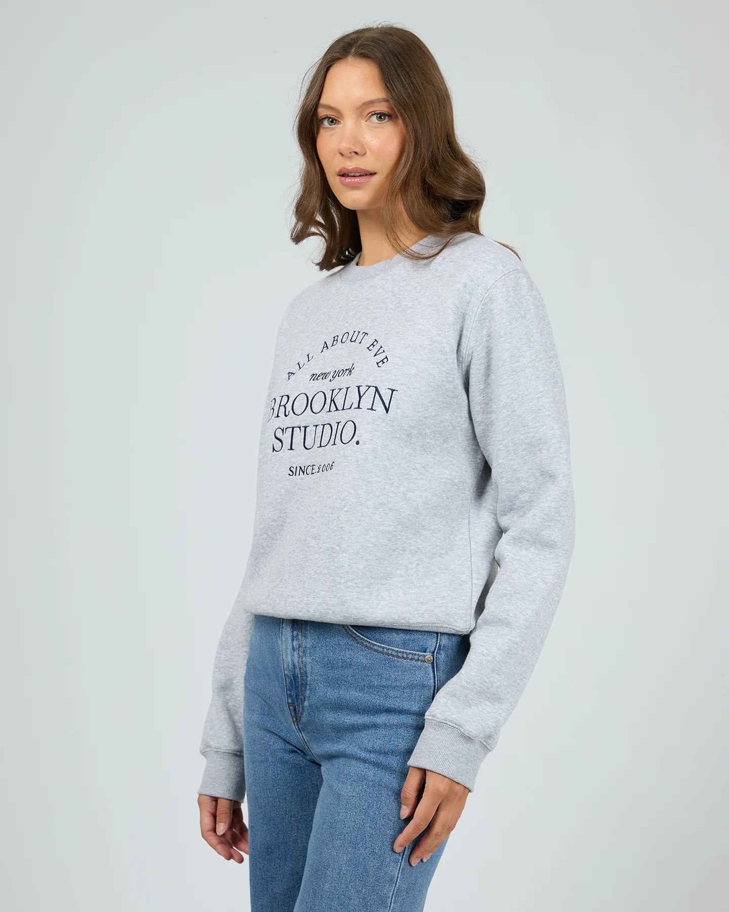 AAE BROOKLYN REGULAR CREW GREY MARLE