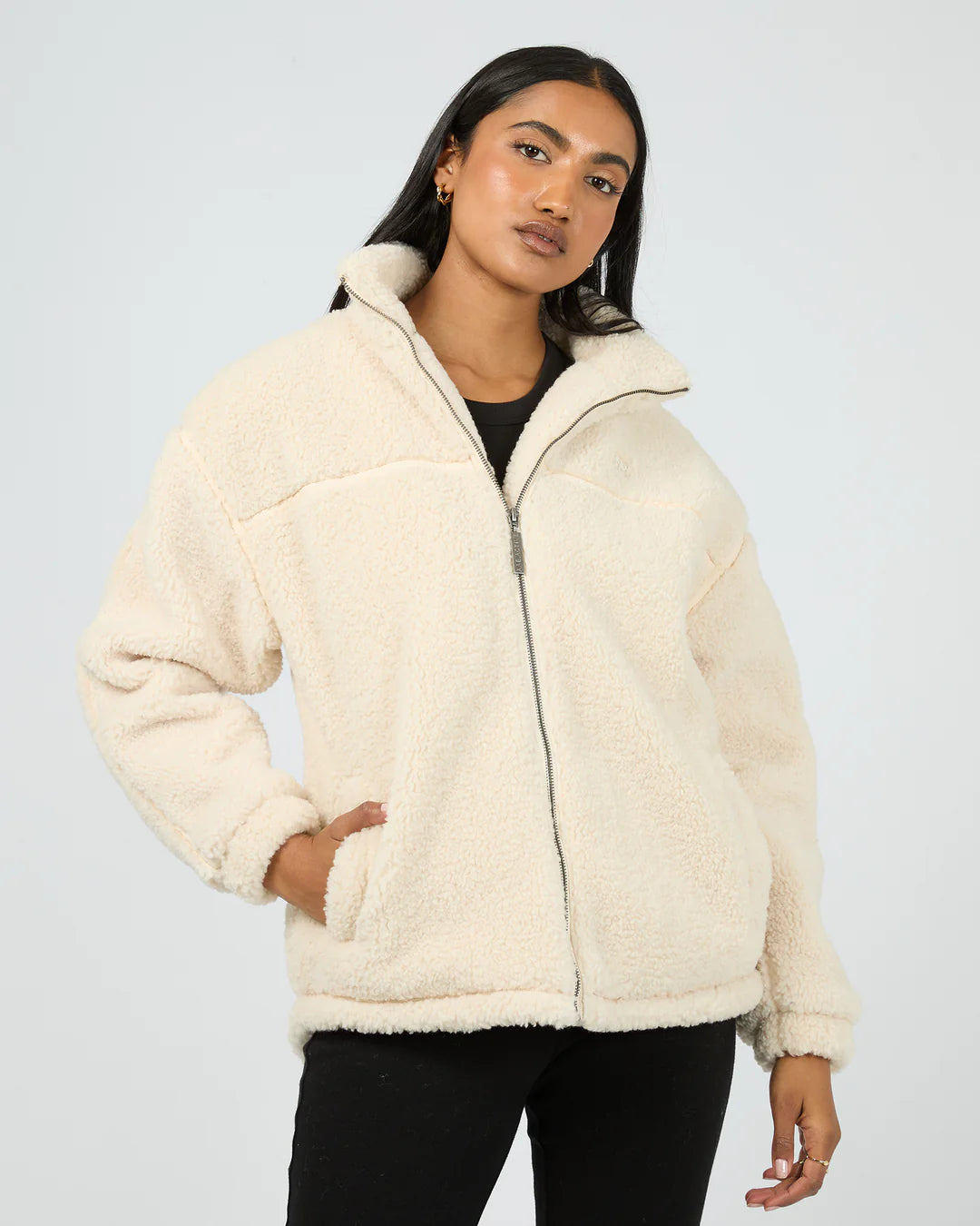 ALL ABOUT EVE- Newport Zip Thru Natural