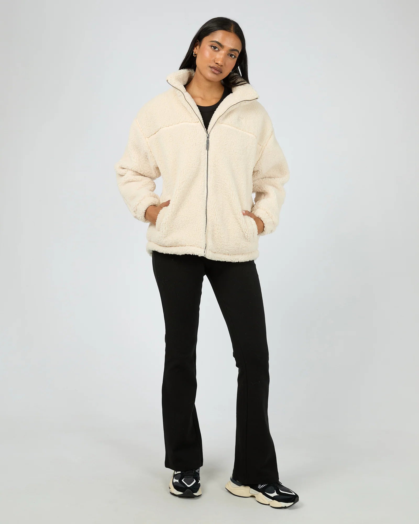 ALL ABOUT EVE- Newport Zip Thru Natural