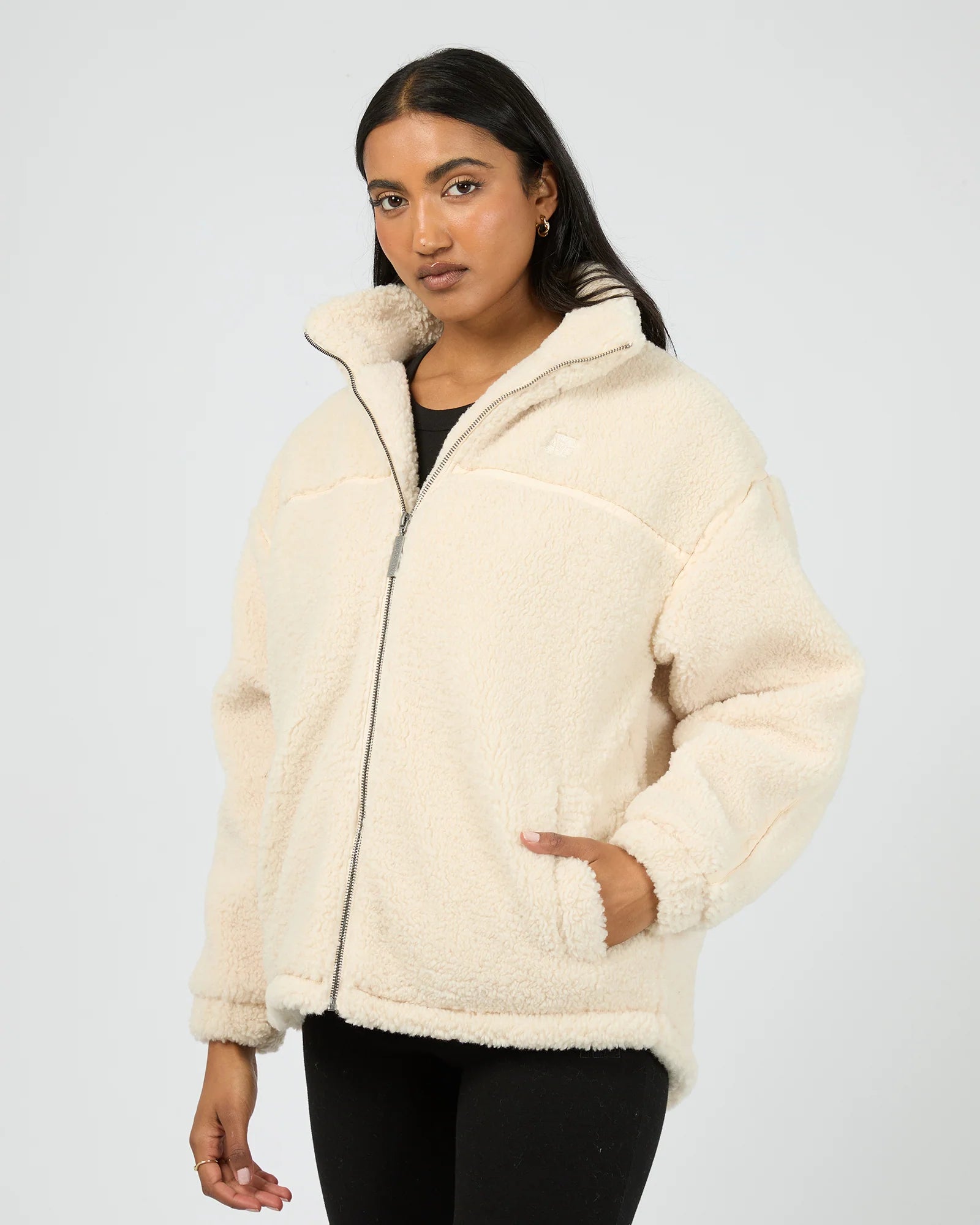 ALL ABOUT EVE- Newport Zip Thru Natural