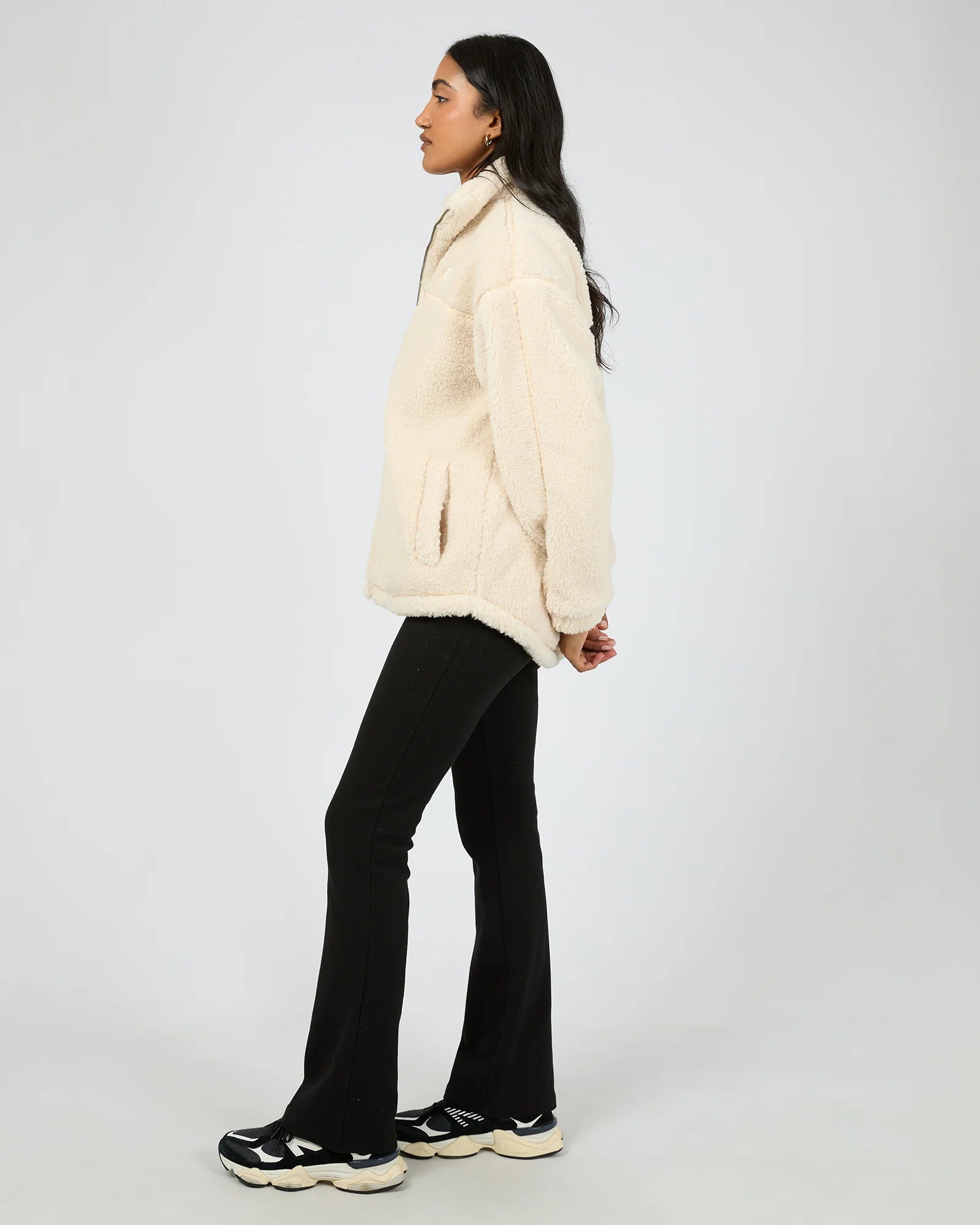 ALL ABOUT EVE- Newport Zip Thru Natural