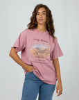 ALL ABOUT EVE - Rocky Mountain Tee. Quartz
