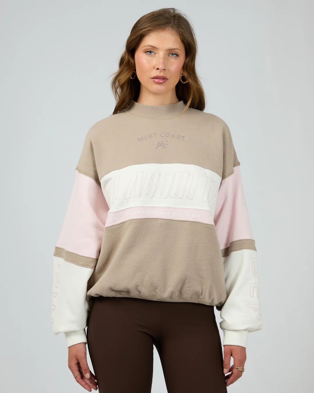 ALL ABOUT EVE- Performance Box Crew.  Stone