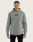 KISS CHACEY - Reverence Dual Curved Hoodie - Pigment Neutral Grey