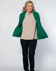 EQUINOX - Peach Finish roll-neck top