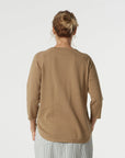 GOONDIWINDI COTTON -  3⁄4 Sleeve Raglan Jumper.  Otter