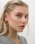 Delia Organic Statement Earrings