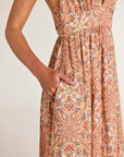 TIGERLILY - Orosei Cala Maxi Dress - Coral
