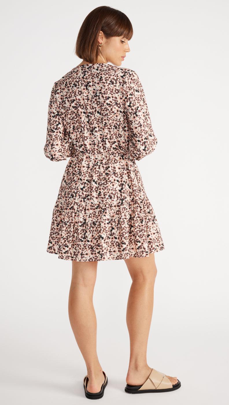 STAPLE THE LABEL-  ALINA MINI DRESS PEACH