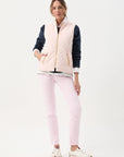 GOONDIWINDI COTTON -  Longline Quilted Vest.  Pink