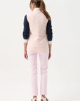 GOONDIWINDI COTTON -  Longline Quilted Vest.  Pink