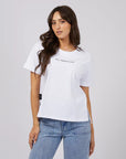 ALL ABOUT EVE - AAE Washed Tee - White