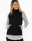 GORDON SMITH Brighton Puffer Vest - Black
