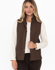 GORDON SMITH-  Brighton Chocolate Puffer Vest