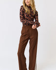 CARTEL AND WILLOW- Safiya Skivvy - Coco Leopard