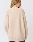 CARTEL AND WILLOW- Sienna Knit - Oat Marle       CW25506OM
