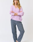 CARTEL AND WILLOW - Emmie Knit Sweater - Wisteria